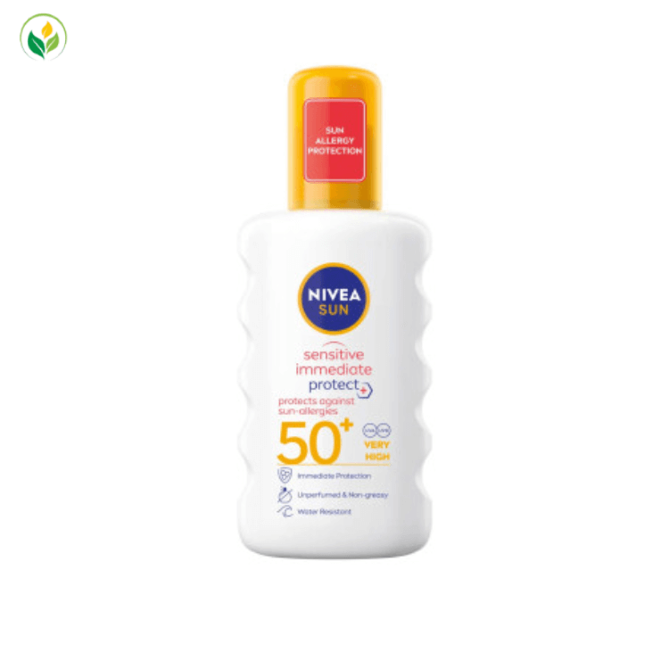 Nivea Sensitive Immediate Protect Sun SPF50+ 200ml