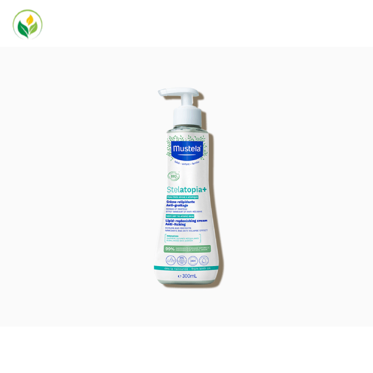 MUSTELA Stelatopia+ Lipid Replenishing Anti-Itching Babe Cream 300 ml