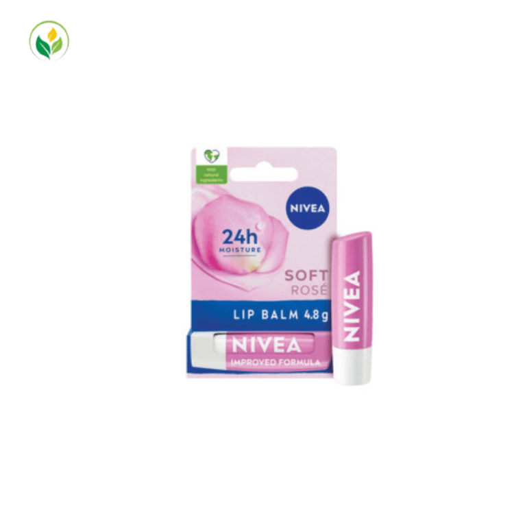 NIVEA Soft Rose Lip Balm 4.8g